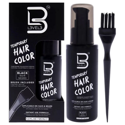 Temporary Hair Color Black Level 3 125 ml