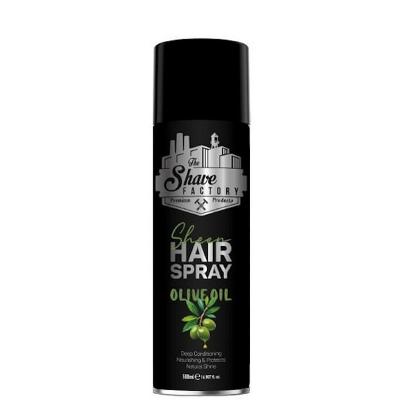 Hair Sheen Spray Olio di Oliva The Shaving Factory 500 ml
