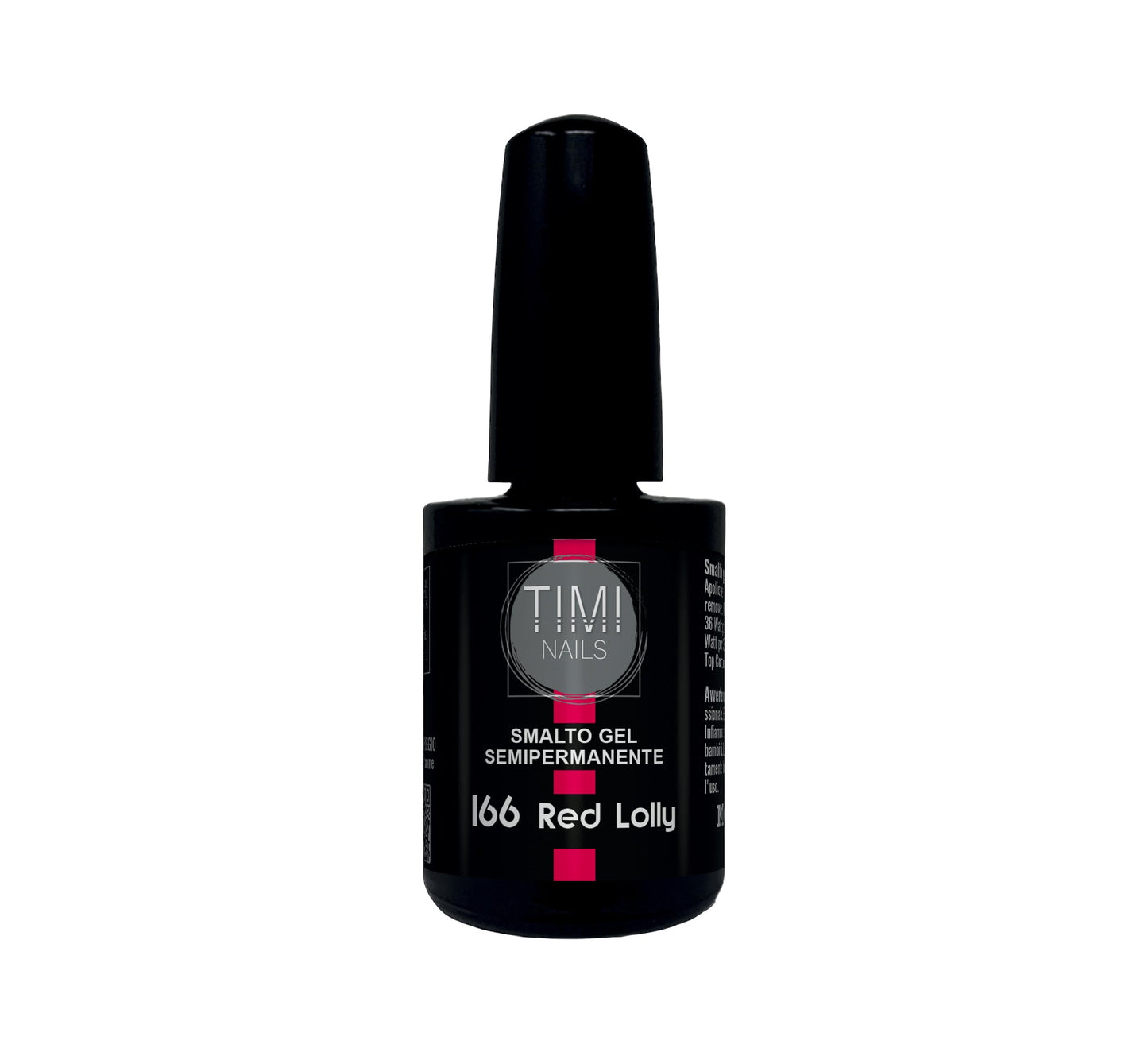 Timi Nails Smalto Gel Semipermanente nr. 166 Red Lolly 14 ml.