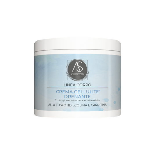 Crema Cellulite Drenante Fosfatidilcolina e Carnitina Timi Beauty 500 ml